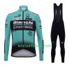 Fietskleding (Fietsshirt Lange Mouw + Lange Koersbroek) 2017 Bianchi Countervail N001